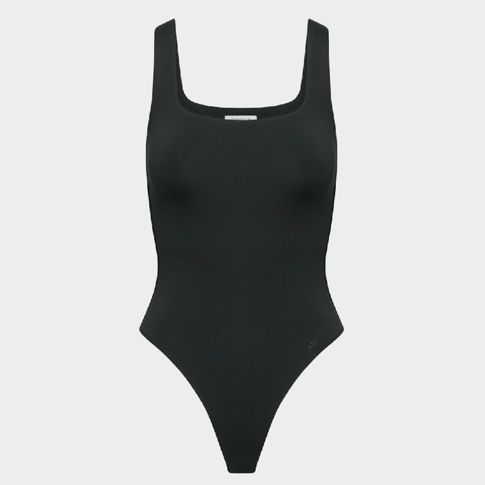 Aritzia Babaton Black Squareneck Body Suit